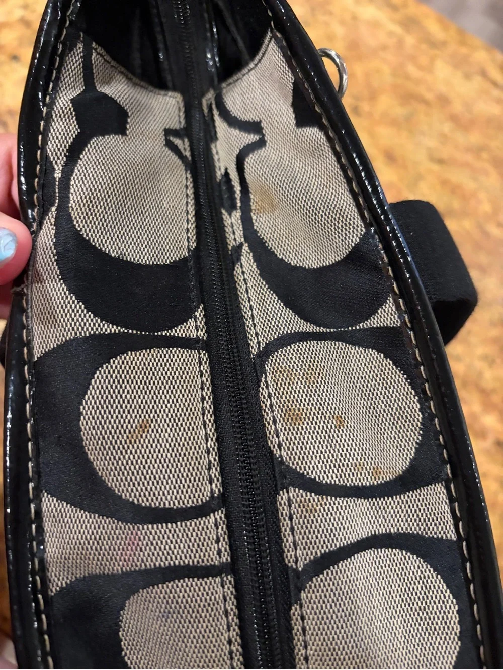 Y2K Coach Purses Bundle  -Brown Multi Tote Coach Bag -Coach Kyra Black Grey Tote